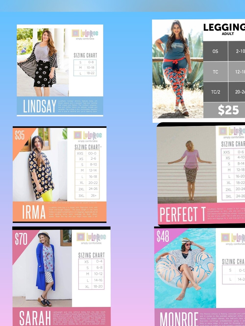 Size Guide Charts For Reference only!!! - Picture 2 of 10